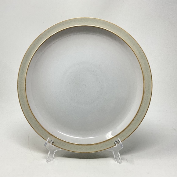 Denby Linen (retired) Stoneware Side Salad Luncheon Plate (2 available $25 EACH) - Picture 1 of 4